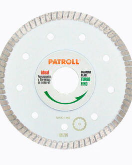 DISCO DIAMANTADO PORCELANATO ALIAFOR PATROLL TURBO FINO TRF 115mm