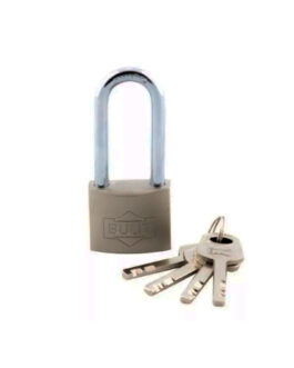 CANDADO ACERO NIQUELADO N° 30 ARCO LARGO BULIT