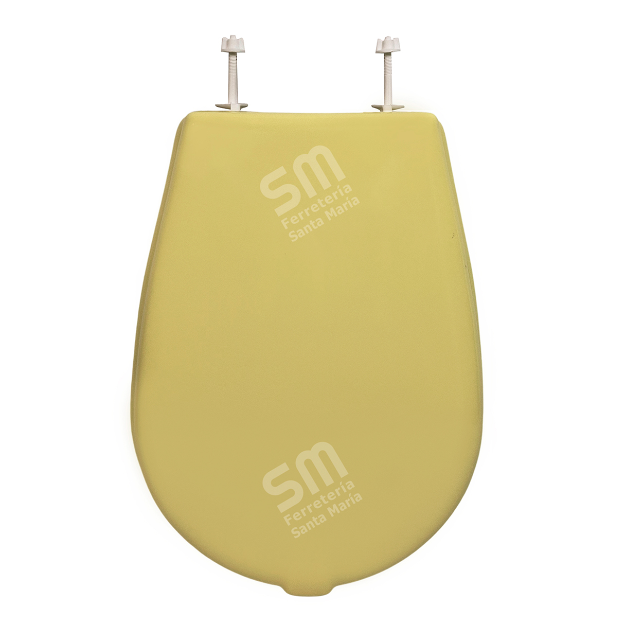 ASIENTO ARIEL 406 AMARILLO PARA INODORO PILAR - Imagen 2