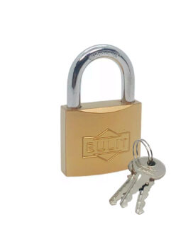 CANDADO HIERRO DORADO NRO 30 C/ 3 LLAVES BULIT
