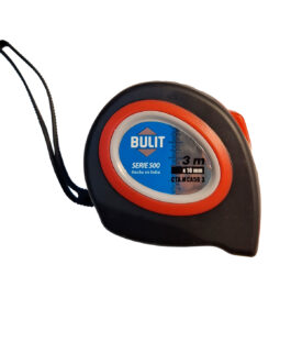 CINTA MÉTRICA 3 METROS 16MM FRENO AUTOMÁTICO GRIP BULIT S500