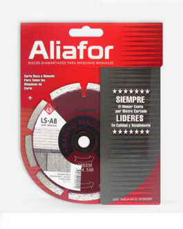 DISCO DIAMANTADO SEGMENTADO 115mm ALIAFOR