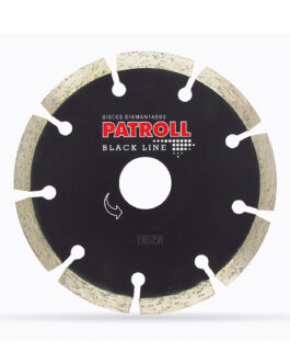 DISCO DIAMANTADO SEGMENTADO 115mm PATROLL BLACK LINE ALIAFOR
