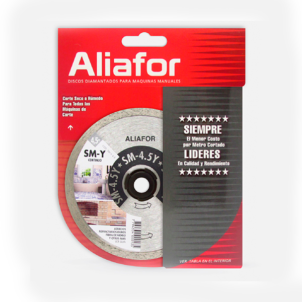 DISCO DIAMANTADO CONTINUO 115mm ALIAFOR - Imagen 2