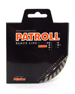 DISCO DIAMANTADO TURBO 115mm PATROLL BLACK LINE ALIAFOR