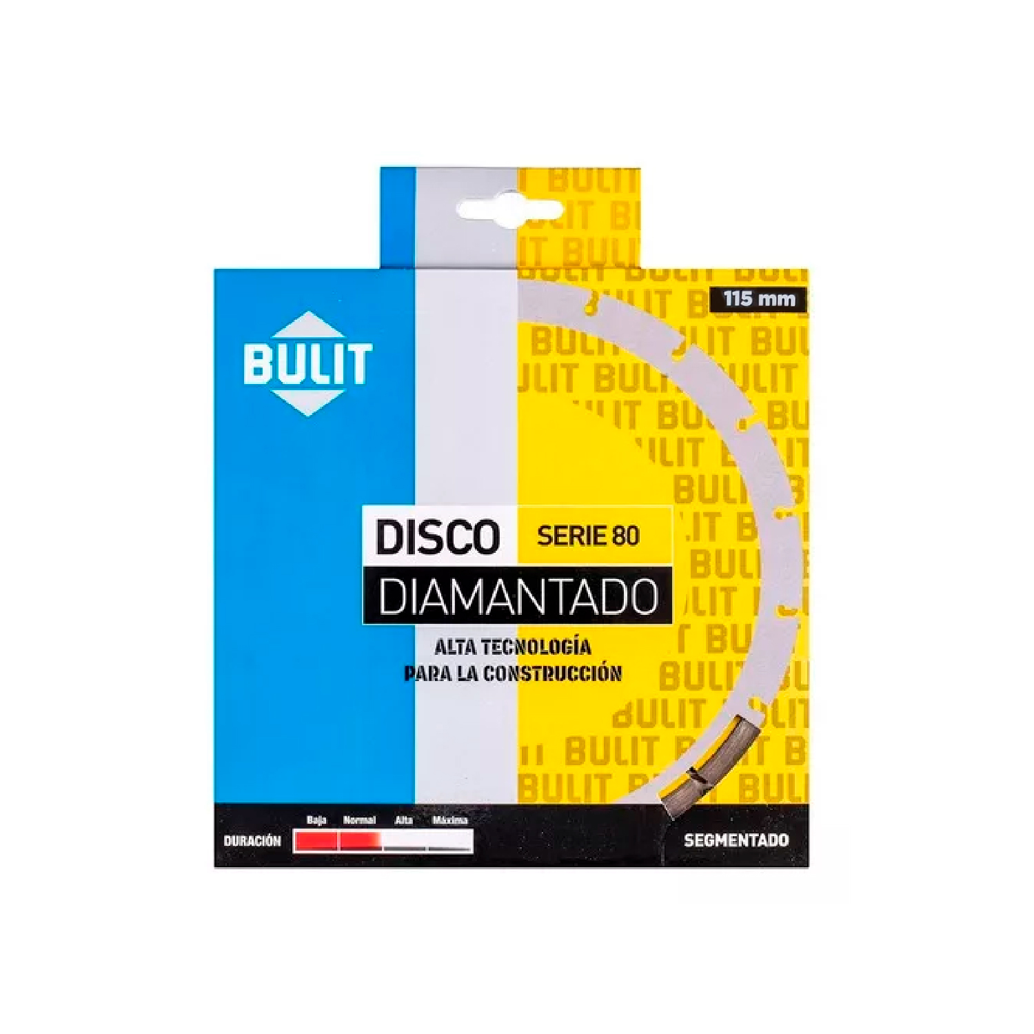 DISCO DIAMANTADO SEGMENTADO 115mm BULIT SERIE 80 - Imagen 2