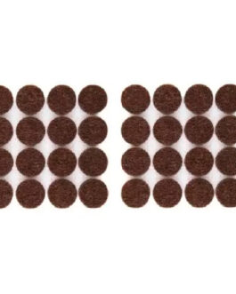 FELPA TOPETINA FIELTRO REDONDA 20mm ADHESIVO X32u SUPRABOND