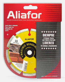 DISCO CORTE DIAMANTADO LASER GENERAL ALIAFOR 115mm LS-4.5