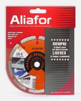DISCO DIAMANTADO LASER CONCRETO 115mm ALIAFOR LS-4.5