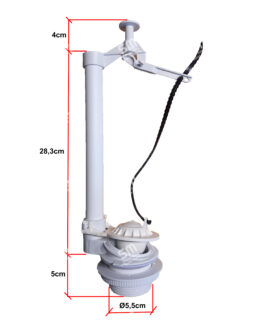 REPUESTO MOCHILA COLGAR DESCARGA + BOTÓN + FUELLE + VÁLVULA 1/2