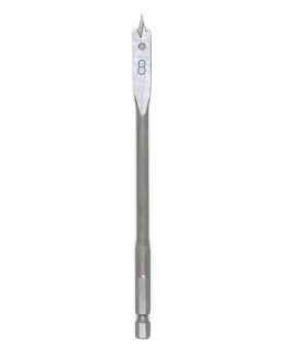 MECHA PALA P/ MADERA YPLÁSTICO Ø 8mm X 150mm VENTURO