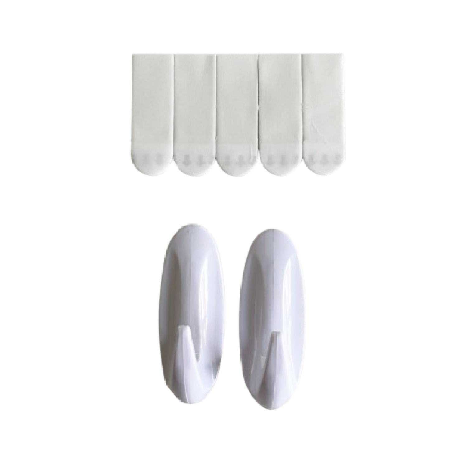 PERCHA AUTOADHESIVA REMOVIBLE BLANCO 2 UNID SUPRABOND - Imagen 2