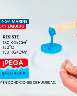 ADHESIVO EPOXY FUSION MARINE BAJO AGUA 2 COMPONENTES 30gr