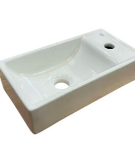 BACHA DE APOYO RECTANGULAR BILBAO PORCELANA SANITARIA DACCORD