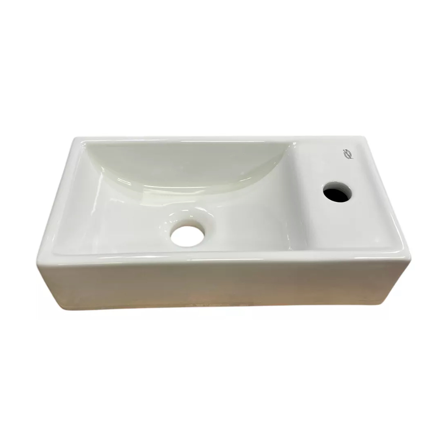 BACHA DE APOYO RECTANGULAR BILBAO PORCELANA SANITARIA DACCORD - Imagen 2