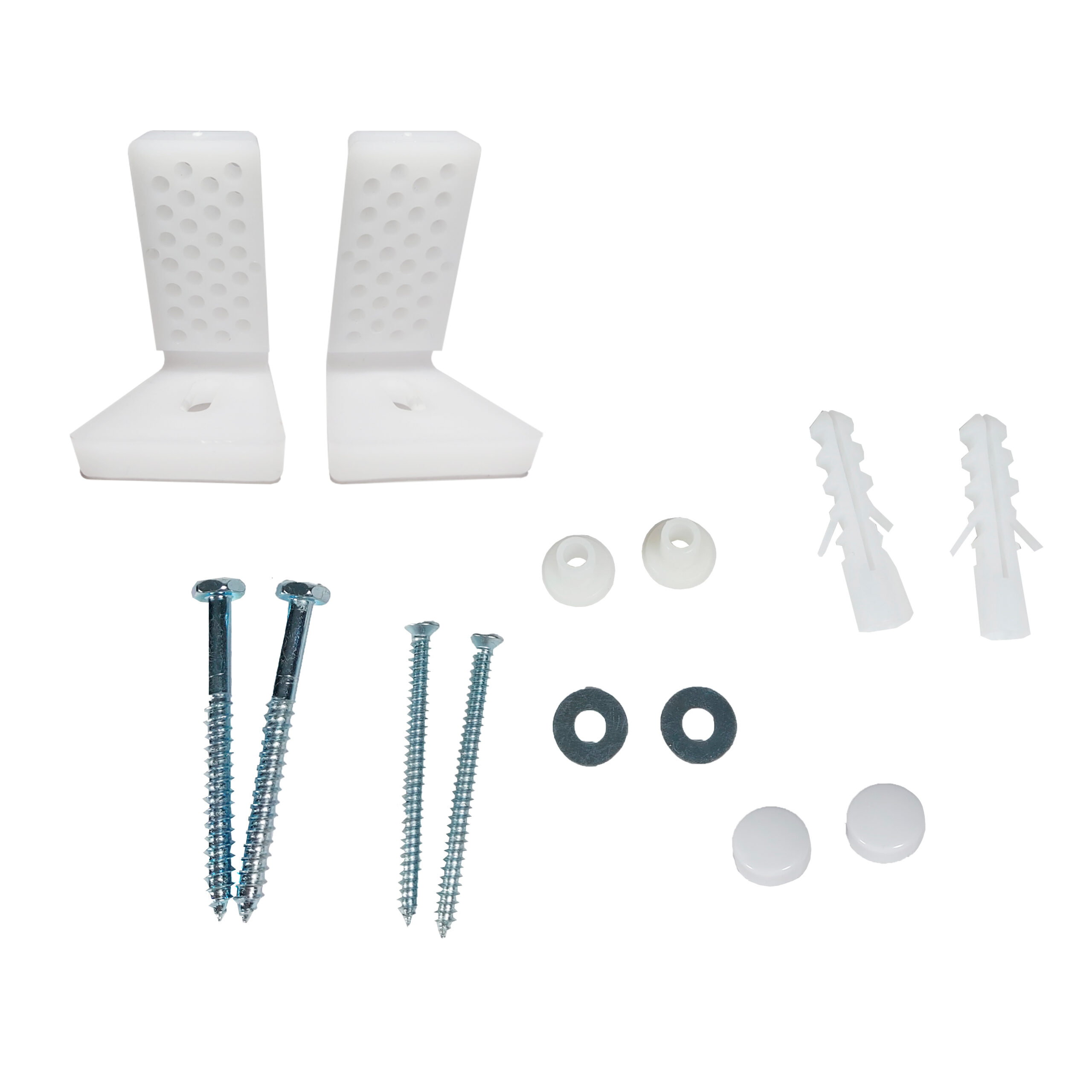 FIJACIÓN LATERAL COMPLETO P/ INODOROS ROCA / PRINGLES