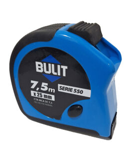 CINTA METRICA 7,5 M X 25 MM BULIT SERIE 550