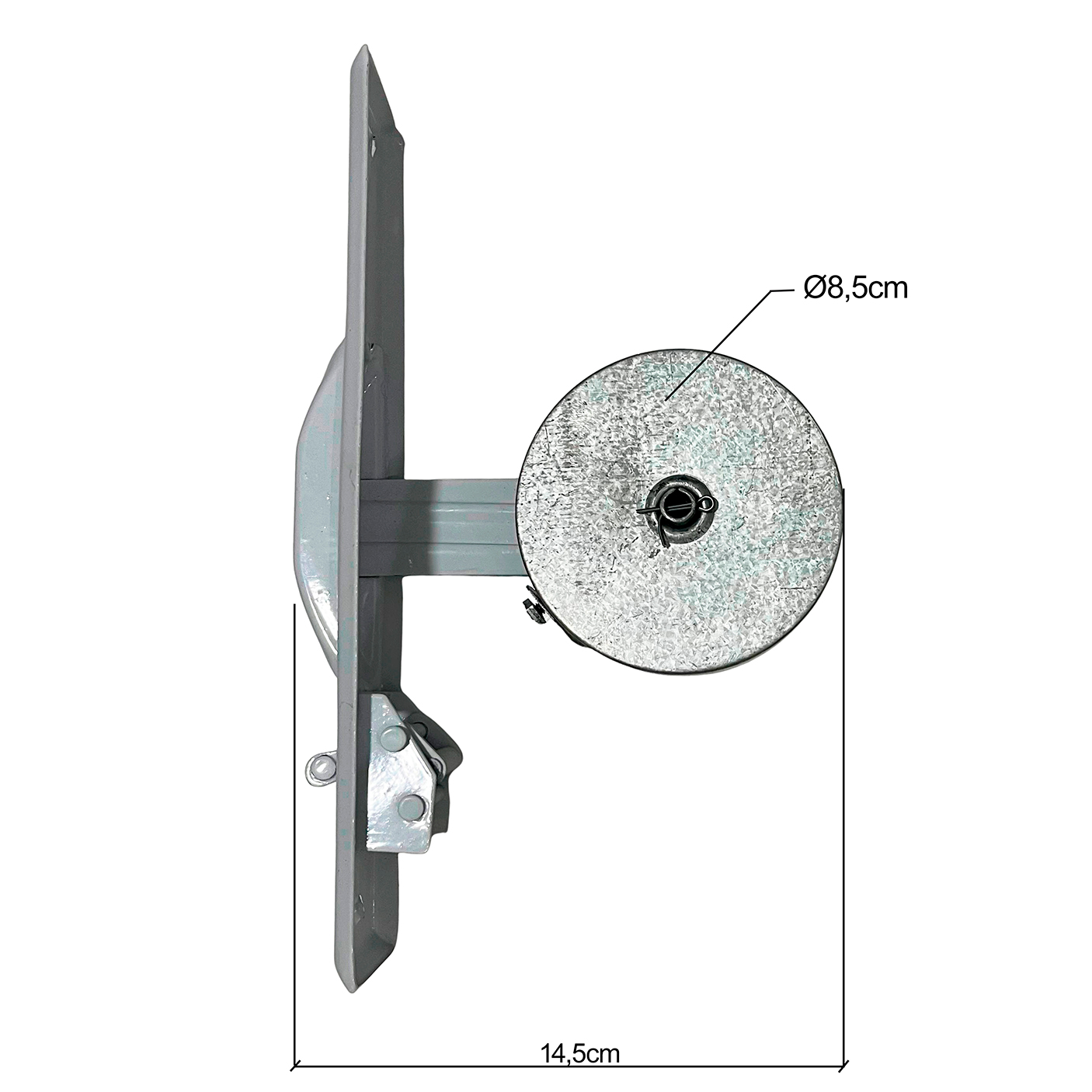 ENROLLADOR CON BUCHE P/ PERSIANA 8MTS GALVANIZADO C/FRENO - Imagen 5