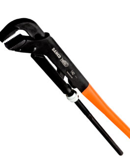 LLAVE P/ CAÑOS AJUSTABLE BAHCO 142 ACERO TEMPL APERTURA 65MM