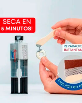 ADHESIVO FUSIÓN EPOXY ALUMINIO 2 COMPONENTES 30GR