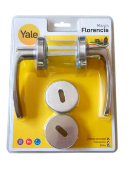 MANIJA FLORENCIA ACERO INOXIDABLE PICAPORTE DOBLE YALE
