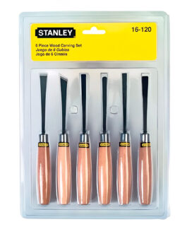 JUEGO SET 6 GUBIAS DE PRECISIÓN P/ MADERA STANLEY 16-120