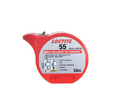 HILO TEFLON SELLADOR LOCTITE 55 X 50MTS P/ CAÑOS AGUA Y GAS