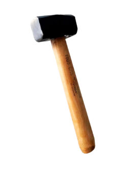 MAZA 1KG + CORTAFIERRO 30CM ALBAÑIL ACERO FORJADO TEMPLADO