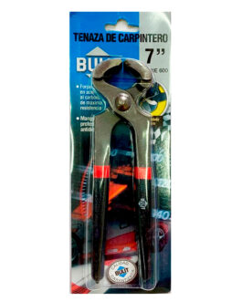 TENAZA DE CARPINTERO 7 PULGADAS ACERO MÁX. RESIST BULIT S600
