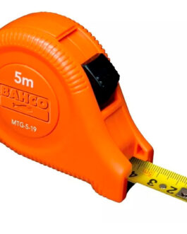 CINTA MÉTRICA 5M X 19MM CON BLOQUEO MTG-5-19 BAHCO