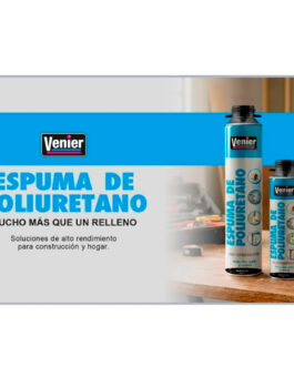 ESPUMA DE POLIURETANO EXPANDIDO MULTIPROPÓSITO X500ML VENIER