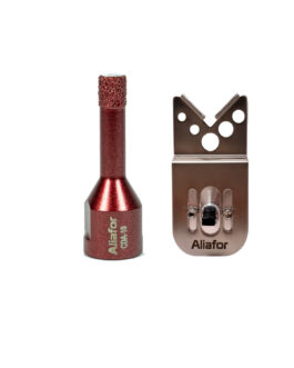 COPA DIAMANTADA RM14 10MM + GUÍA PERFORACIÓN ALIAFOR