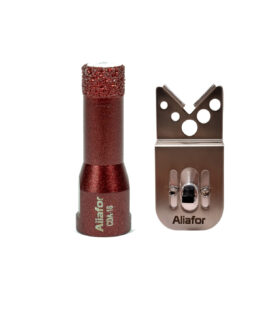 COPA DIAMANTADA RM14 16MM + GUÍA PERFORACIÓN ALIAFOR