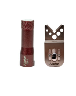 COPA DIAMANTADA RM14 18MM + GUÍA PERFORACIÓN ALIAFOR