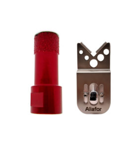 COPA DIAMANTADA RM14 20MM + GUÍA PERFORACIÓN ALIAFOR