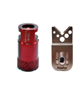COPA DIAMANTADA RM14 30MM + GUÍA PERFORACIÓN ALIAFOR