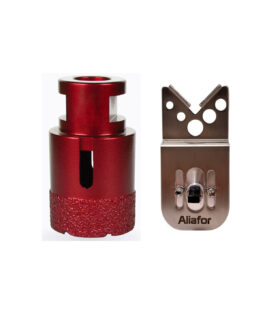 COPA DIAMANTADA RM14 35MM + GUÍA PERFORACIÓN ALIAFOR