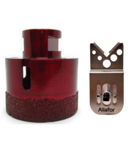 COPA DIAMANTADA RM14 57MM + GUÍA PERFORACIÓN ALIAFOR