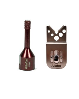 COPA DIAMANTADA RM14 8MM + GUÍA PERFORACIÓN ALIAFOR